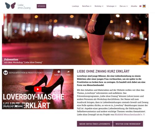 Screenshot Liebe ohne Zwang